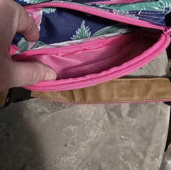 Simply Southern Tropical Palm Belt Bag Fanny Pack - Picture 7 of 11